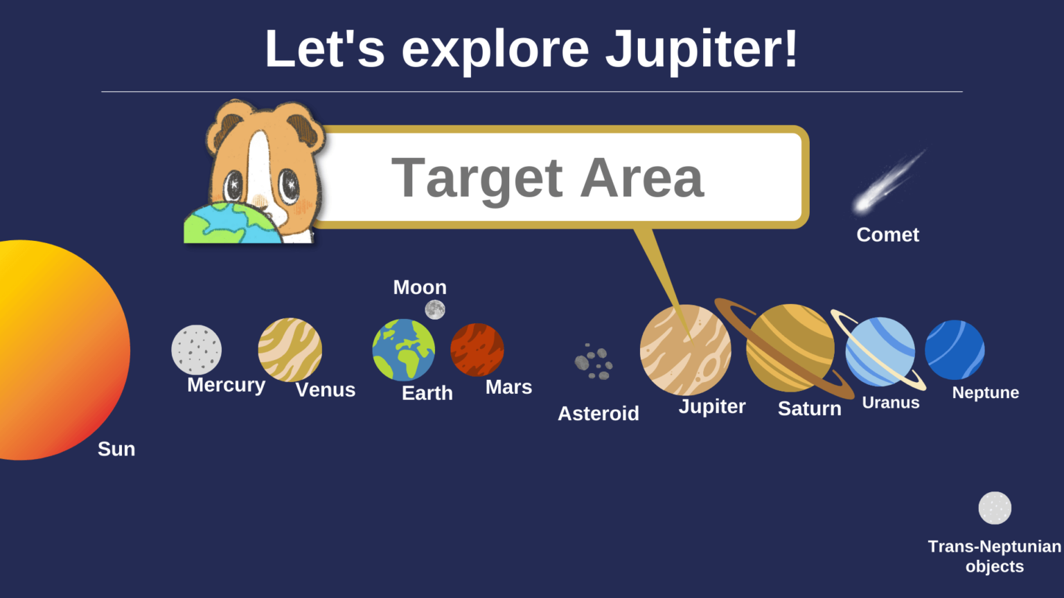 【Illustrated and easy to understand!】What is Jupiter like?｜ちーがくんと地学の未来を考える